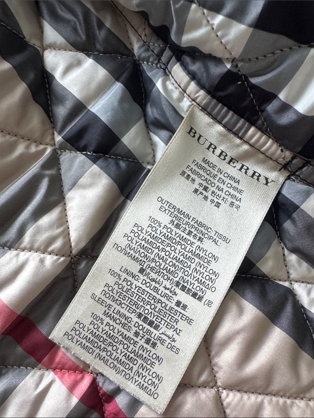 Burberry Black Quilted Long Puffer Coat - Picture 6 of 9